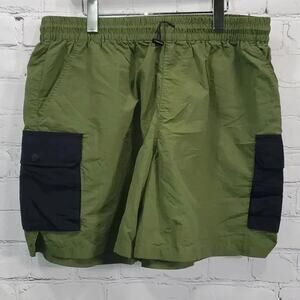 LCKR Cargo Army Green Board Shorts Men's Size XL